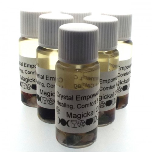 10ml Crystal Empowerment Gemstone Oil Healing Comfort